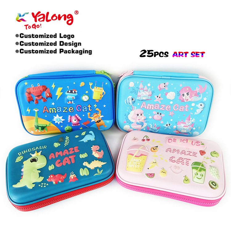 Cute school stationery, pencil case, new collection 2