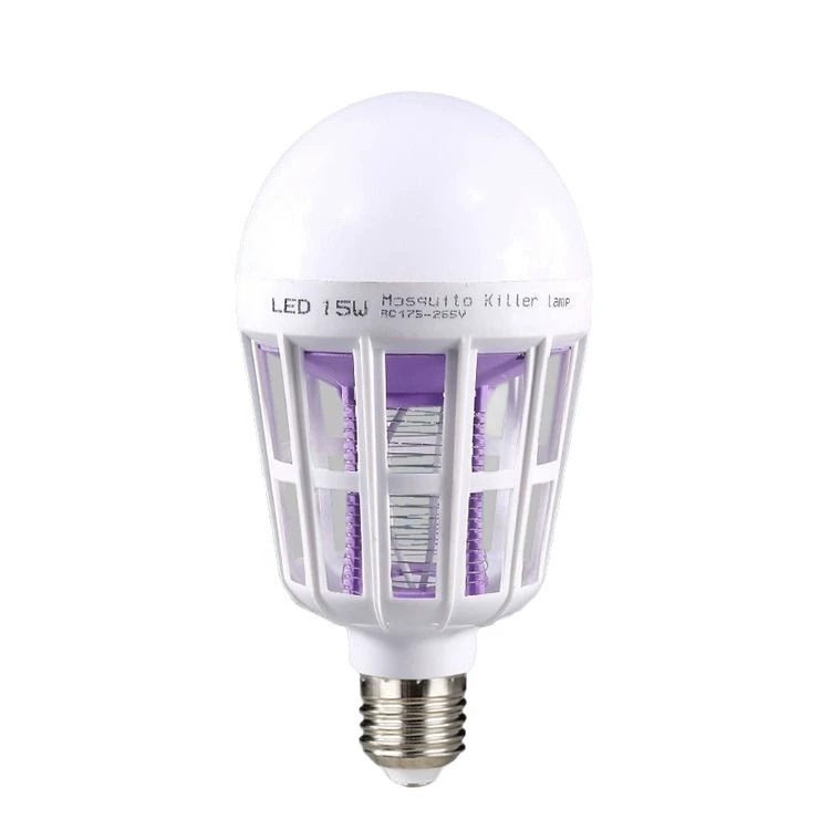 lámpara de mosquito doméstica dormitorio interior para estudiantes anti-mosquito artefacto mágico de alta eficiencia inducción y prevención bombilla LED mosquito matador eléctrico granja de mosquitos