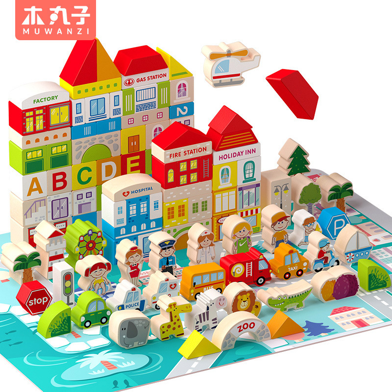 Wood Maruko Children's Wood Made in 120 Sunshine City Transportation…