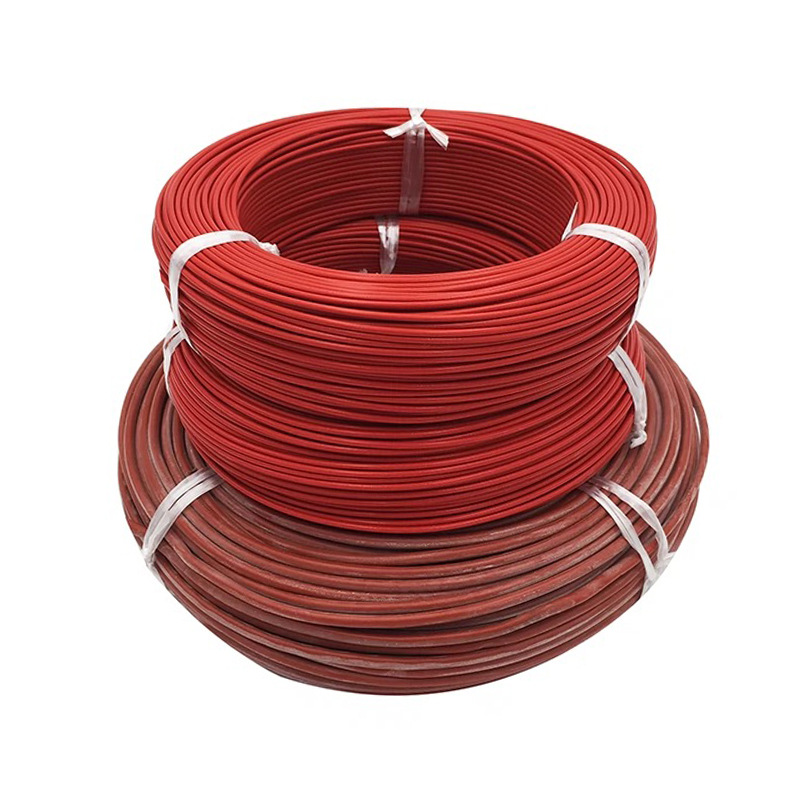 Cable de calefacción de fibra de carbono eléctrica doméstica calefacción por suelo térmico de silicona fábrica de cable de calefacción de invernadero de conservación de energía para la cría