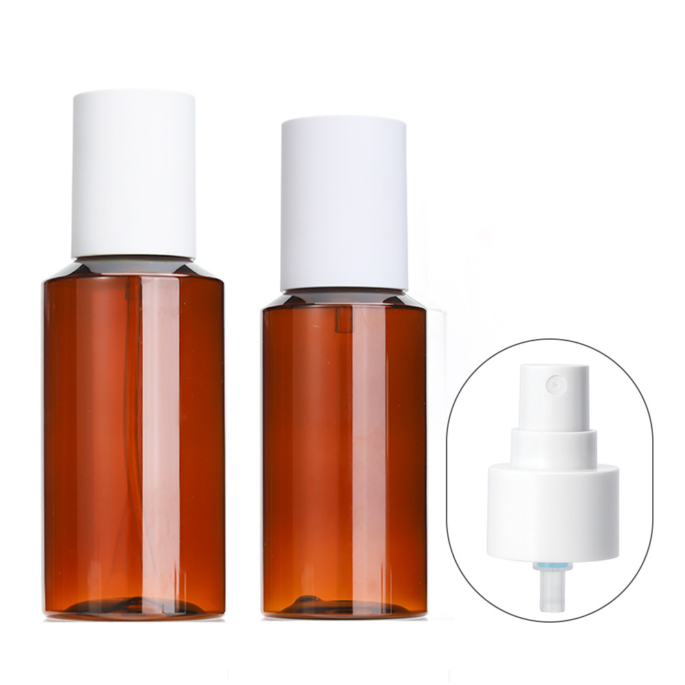 Botella Atomizadora y Dosificadora 150ml 100ml Plástico PET con Tapa Completa para Loción