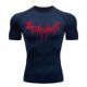 2025 compression long sleeve shirt black fitness t-shirt men's muscle quick drying fitness sports clothing sunscreen sports