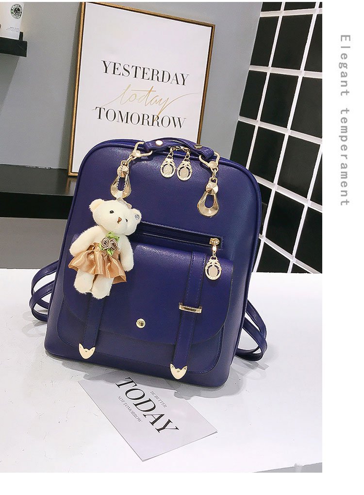 New style backpacks for women, fresh and cute student fashion and casual Korean-style women's bags, cross-border one-piece shipping worldwide undefined