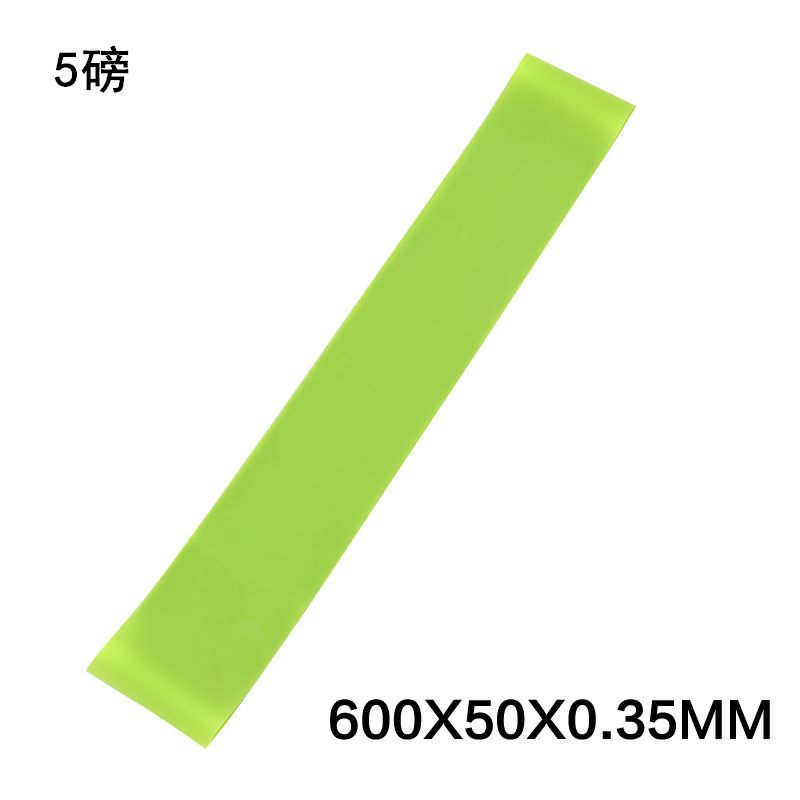 Anillo de resistencia banda de tensión banda de yoga TPE anillo de pierna que forma la cadera melocotón cadera fitness banda de resistencia entrega de una pieza