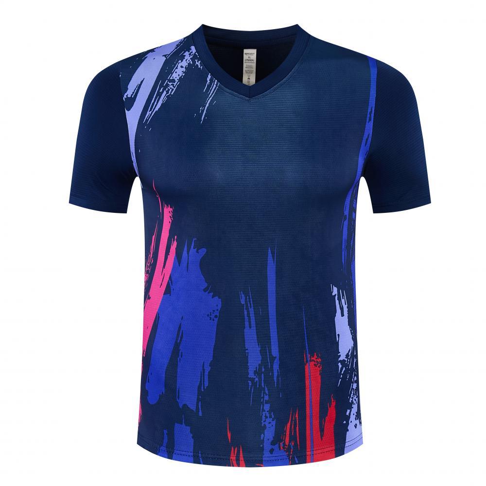 26 nuevas chaquetas de bádminton impresión instantánea de secado rápido transpirable tenis de mesa ropa de tenis de mesa marca de la misma luz