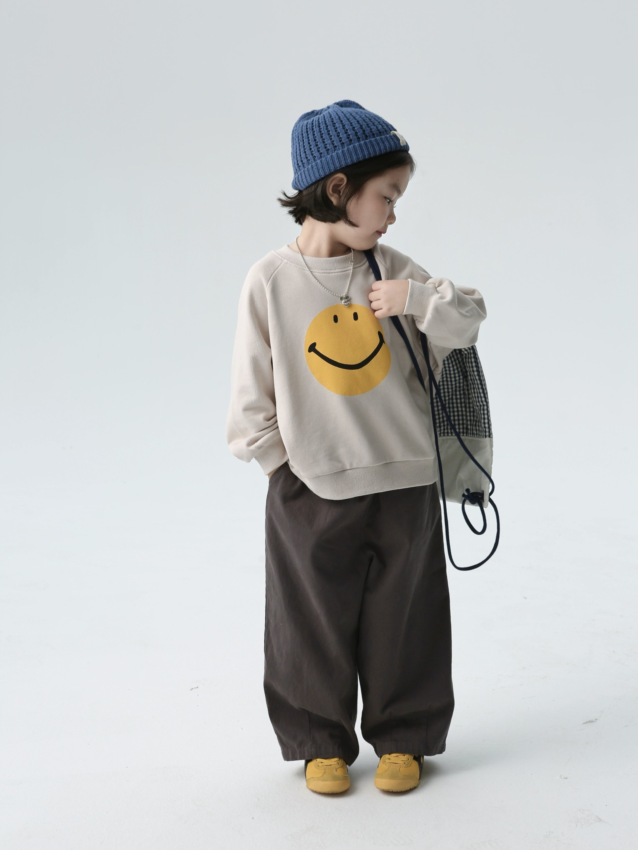 Demi-season Japanese children's cotton trousers