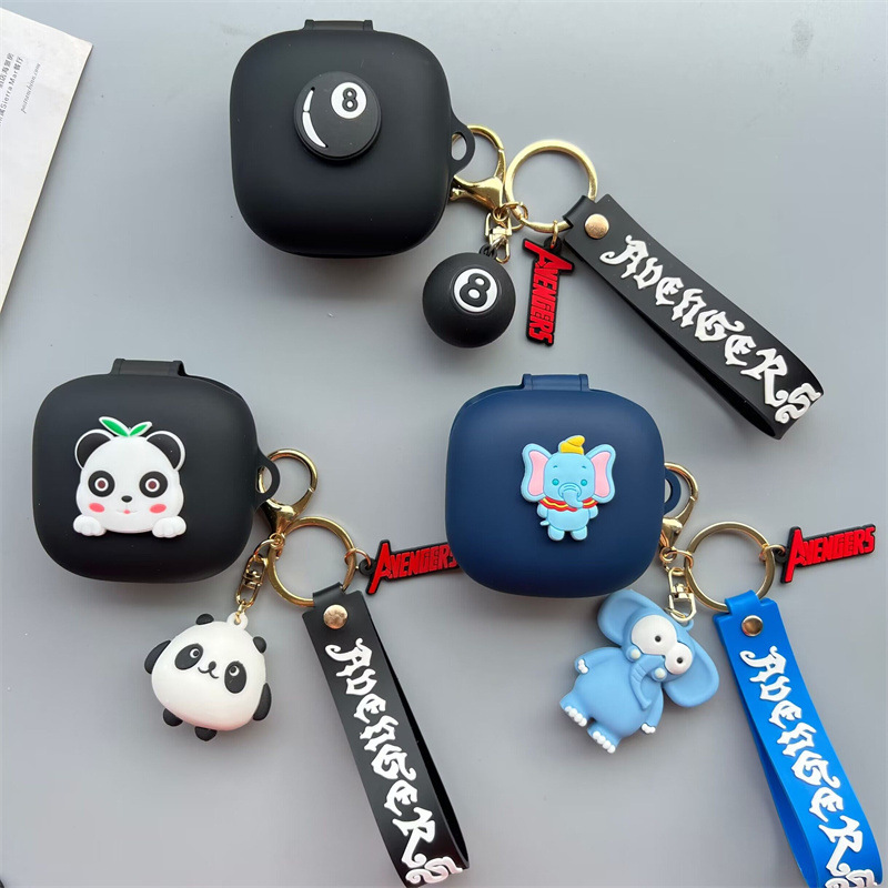 Suitable for Magic Sound Beats Fit Pro2 Wireless Bluetooth Headset Protective Cover Trendy Brand Cartoon Charging Compartment Soft Shell