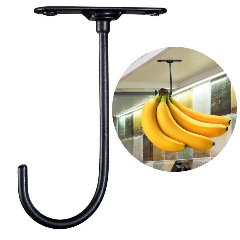 Cross-border Banana Holder Hook Banana Hook hanging Banana nail-free storage Hook in stock factory