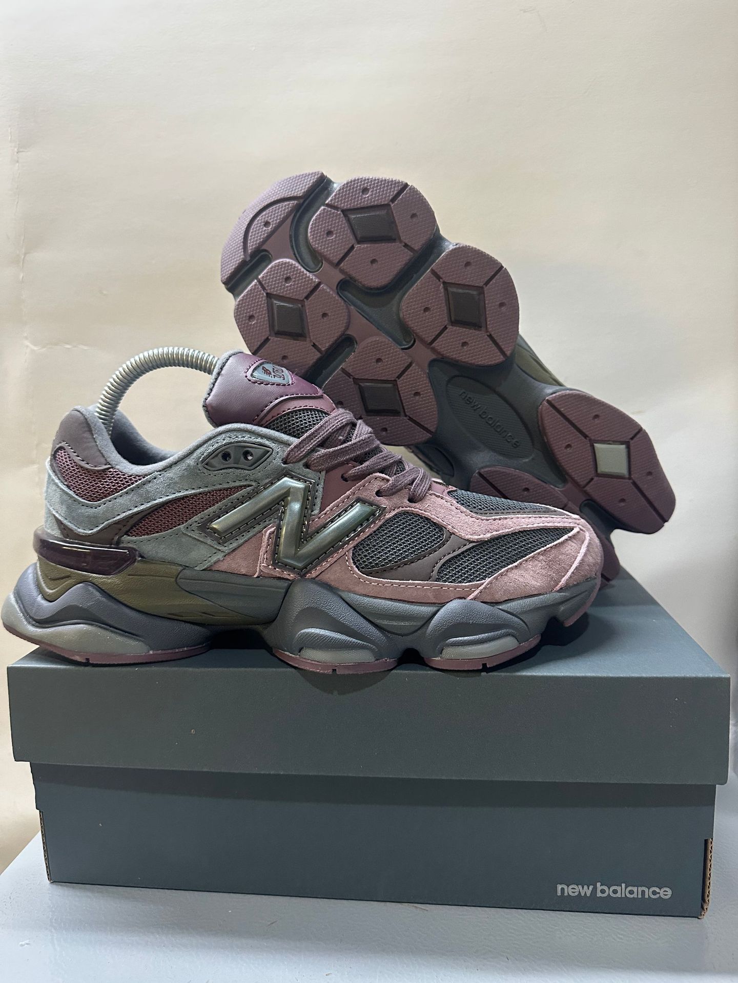 Zapatos Pitian puro comercio exterior original NB9060 tendencia de zapatos de papá retro altura pareja estudiantes hombres y mujeres zapatos deportivos para correr