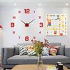 Nights watch Creative Clock Simple Wall Hanging Clock Wall -free living room home bedroom wall sticker quiet watch