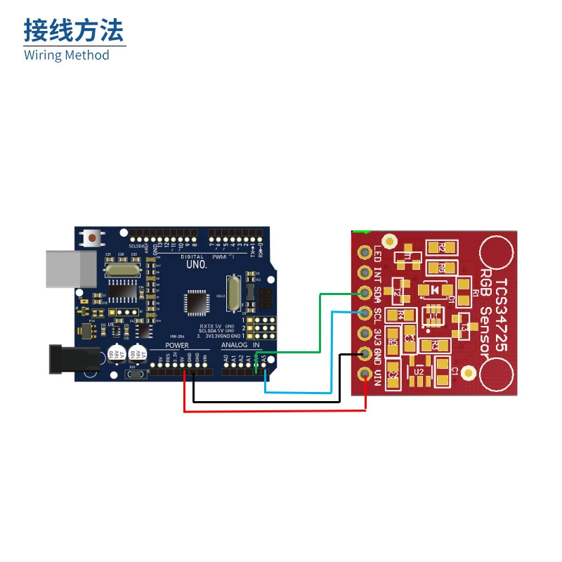 CJMCU34725 ТCS34725 цветовой сенсор модуль development board