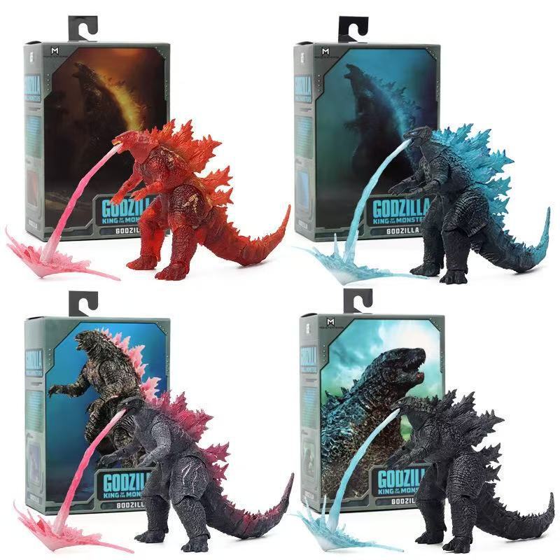 Godzilla Vs. Kong Action Figure Toy Movie Mechanical Monster Nuclear Energy Breath Weapon
