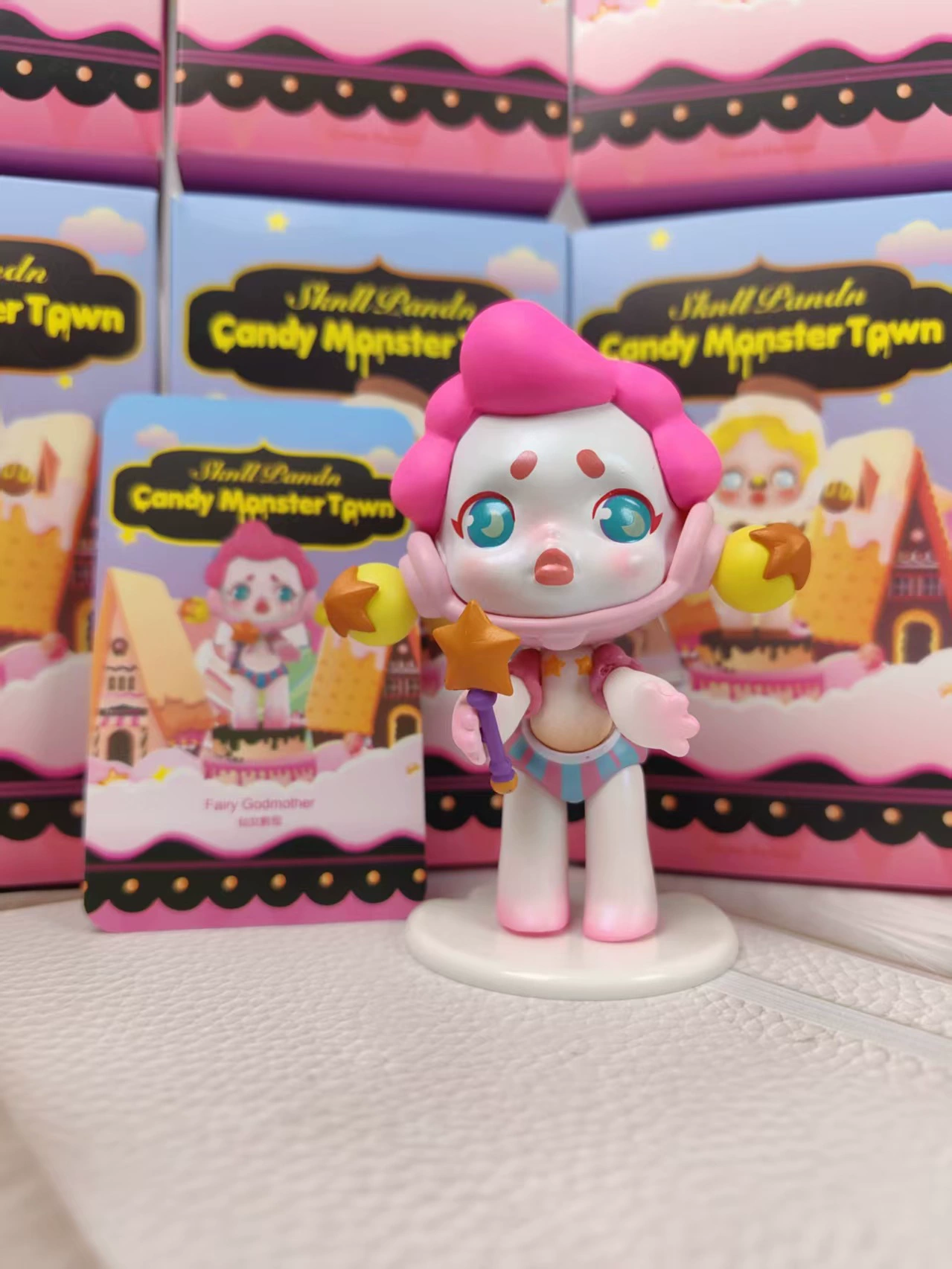Материнская земля (Motherland) Серия Bubble Mart SKULLPANDA Candy Town Серия слепые коробки фигурки модные игрушки кукольные украшения