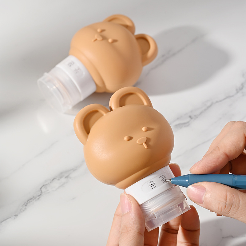 硅胶分装瓶洗发水化妆品沐浴露旅行神器护肤品便携小样挤压式空瓶