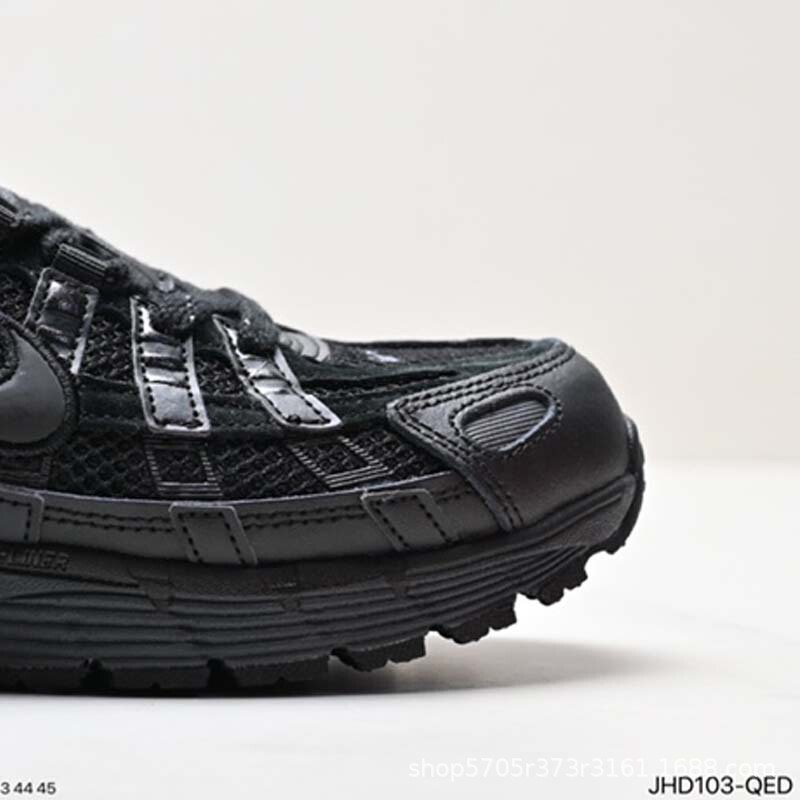 Putian Shoes Pure Original P-6000 White Red Silver Blue Breathable Mesh Retro Dad Shoes Wear-Resistant Non-Slip Lightweight Sports Shoes