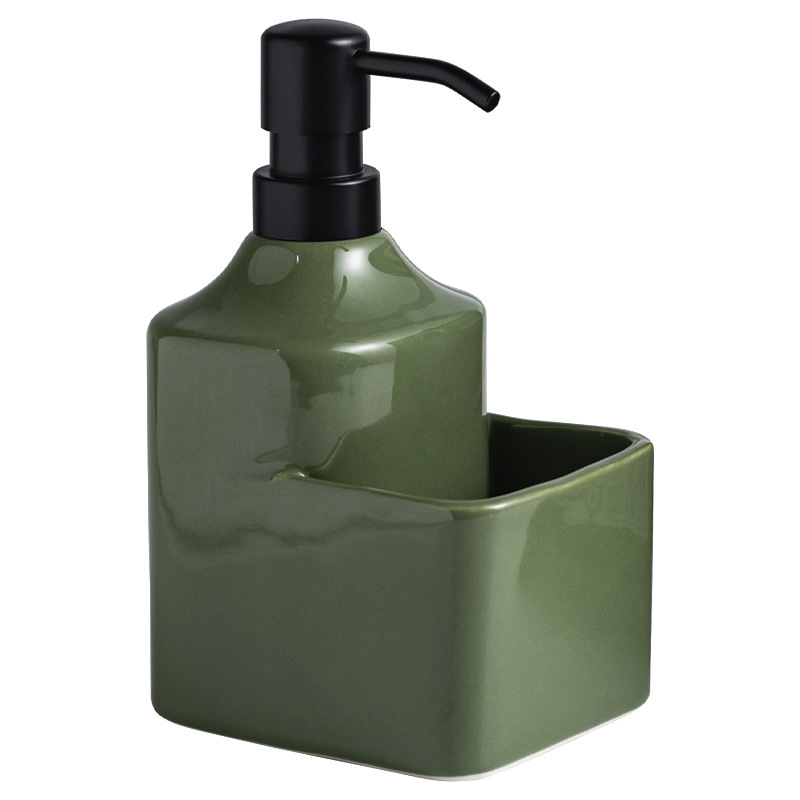 Creativa transfronteriza loción cerámica subenvasada botella de almacenamiento champú gel de ducha detergente hotel baño hogar