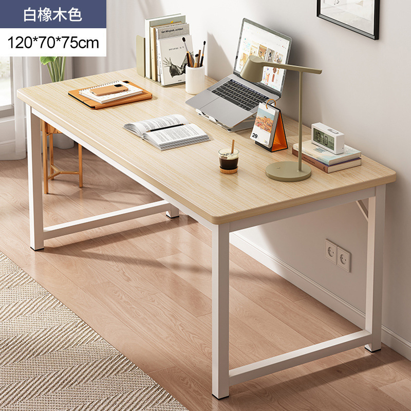 [12mm desktop] [classic] 120*70cm white oak color