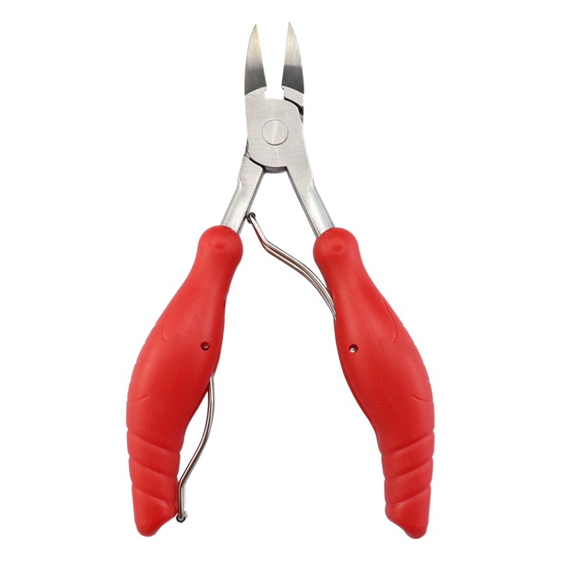 Puesto de venta al por mayor, cortaúñas, cortaúñas de acero inoxidable, uñas gruesas especiales, herramientas profesionales para uñas, tijeras para la piel muerta