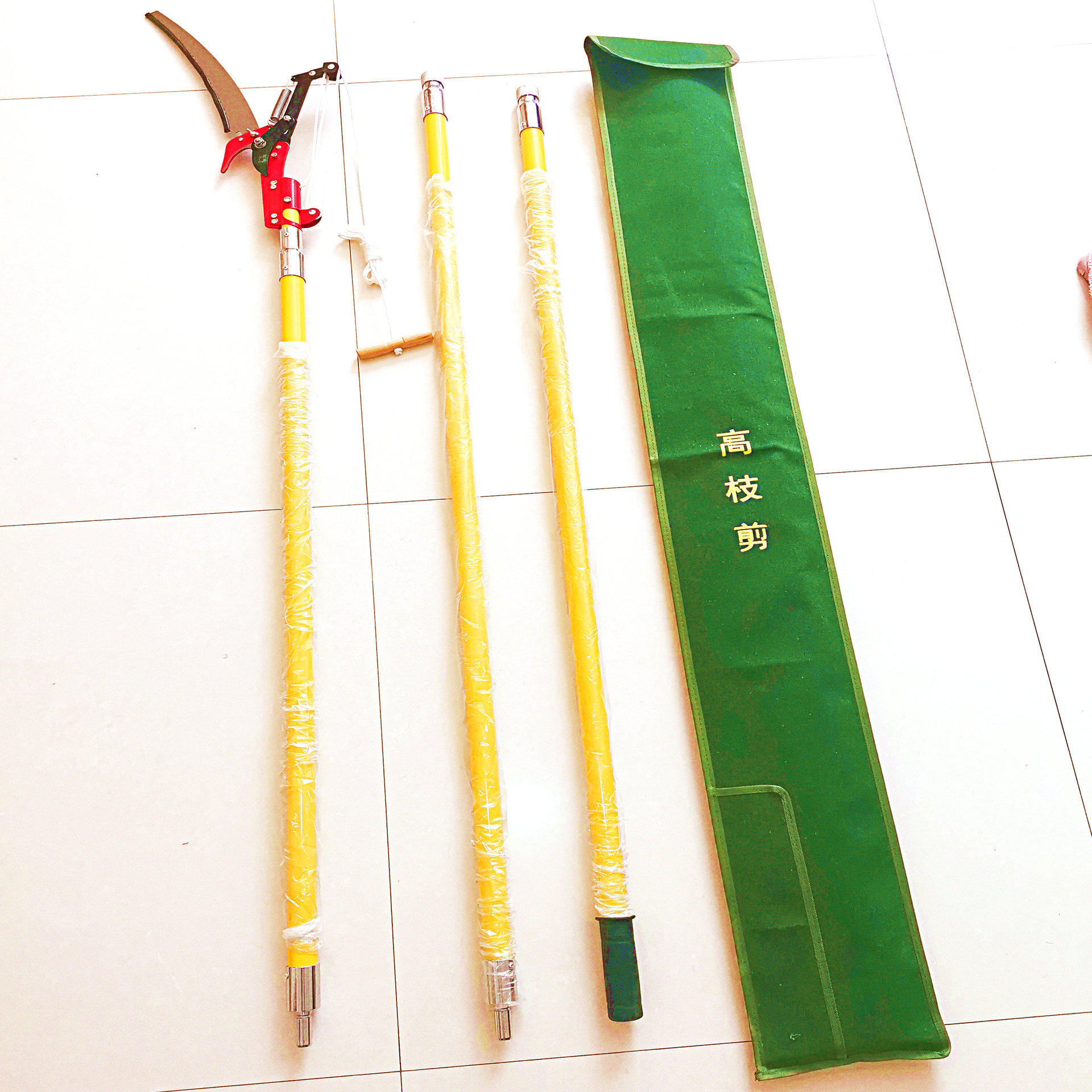 3节4.5米快速安装园林工具  园林高枝剪 修枝剪  修剪工具 修剪锯