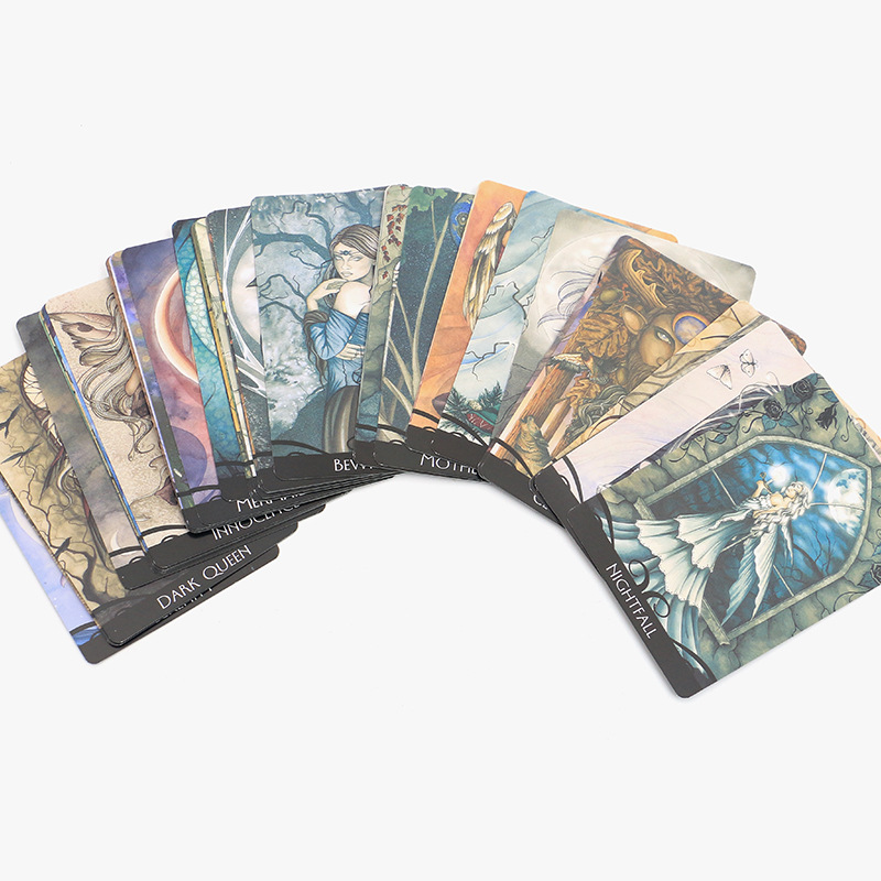 Magic Enchanted Oracle Tarot Cards English Version Board Game_voghion.com