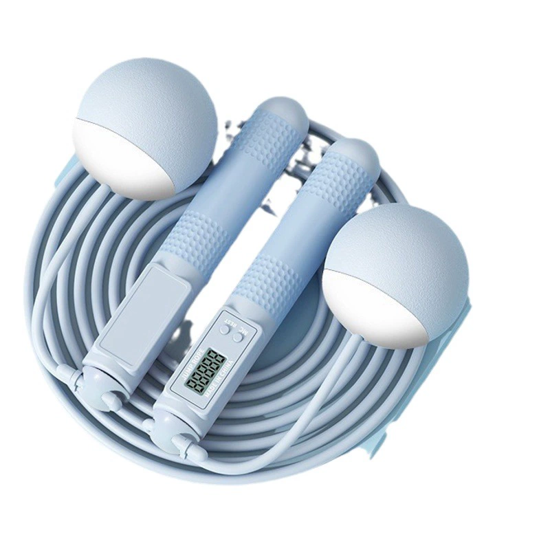 Скакалка двойного назначения для взрослых, интеллектуальный трос для подсчета, спортивные товары, бытовая беспроводная спортивная скакалка с весом, по индивидуальному заказу