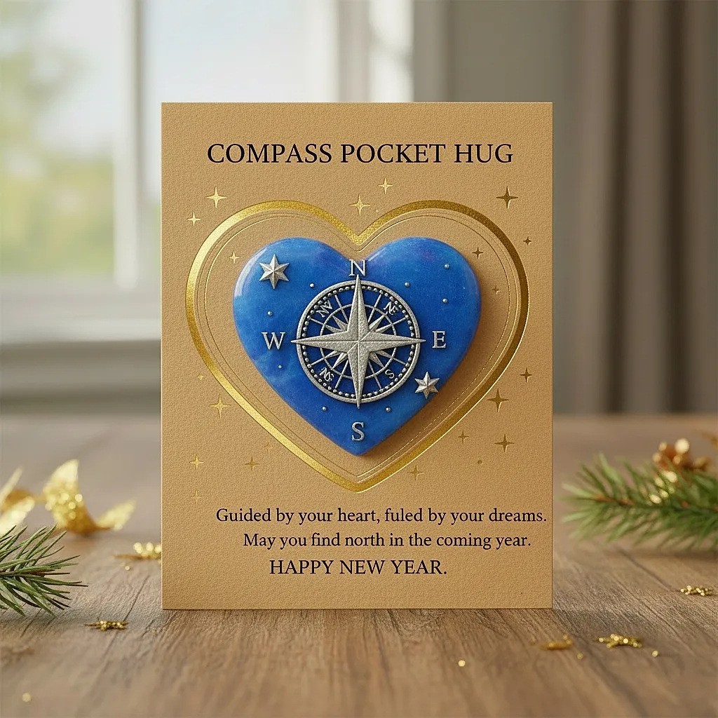 Colgante bolsillo transfronterizo abrazar amor acrílico 2D plano medalla conmemorativa en forma de corazón ángel con emoción inspiradora image 56