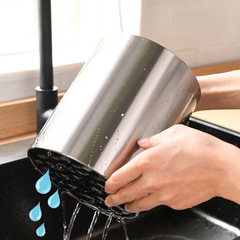 PK7J廚房旋轉鍋鏟勺子置物架家用放湯勺炒菜鏟子不鏽鋼廚炊具筒收