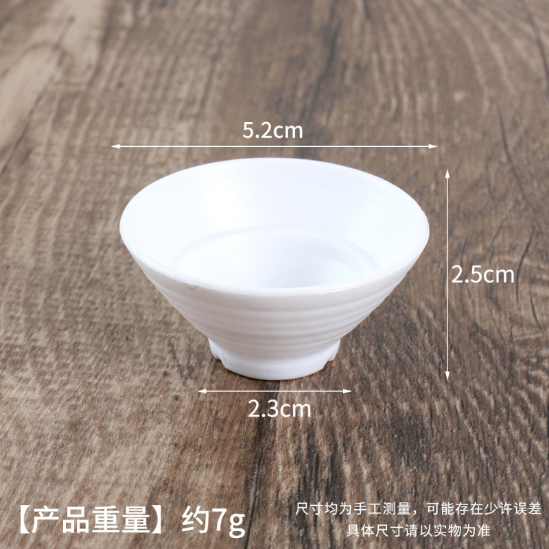 迷你仿真乌冬面碗diy食玩拉面碗厨房餐具配件过家家小碗模型玩具|undefined