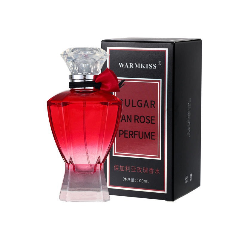 WARMKISS Black Beauty Midnight Bulgaria Rose Ladies Perfume duradero nicho fresco Comercio exterior transfronterizo