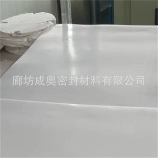 White pure PTFE board EPTFE modified PTFE board expanded Teflon plate sealing material