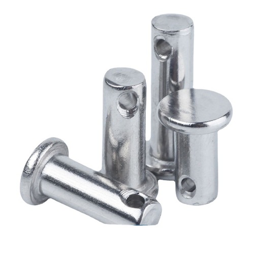 304 stainless steel pin/cylindrical pin/flat head pin with hole M3M4M5M6M8M10M20GB882