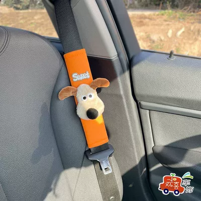 Seat belt shoulder pad: Extended Length for Men and Women