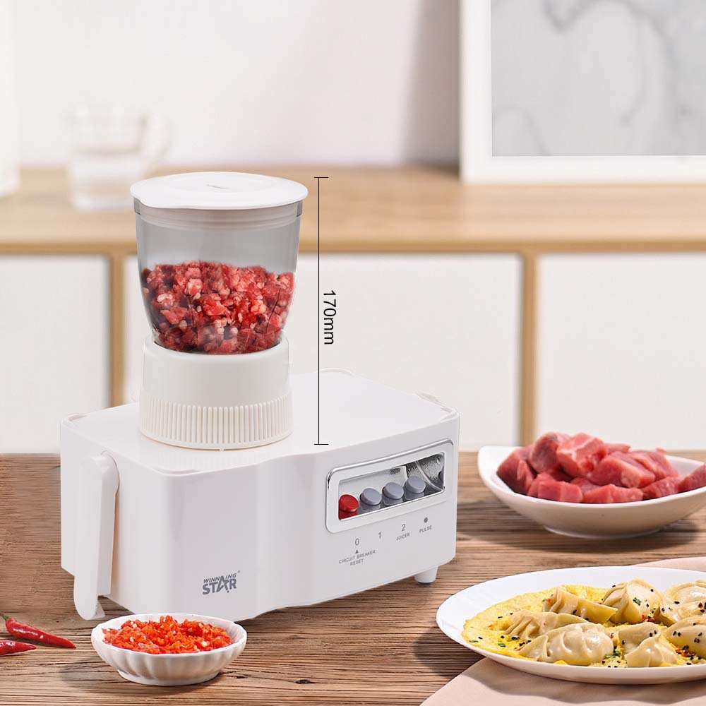 Licuadora multifuncional cuatro en uno Winningstar Cross-Border de 1.5L, picadora de carne, licuadora, exprimidor.
