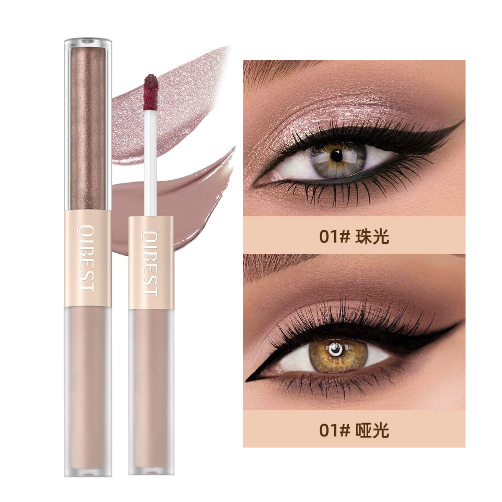 Double-sided shiny eye shadow, brightening highlighter