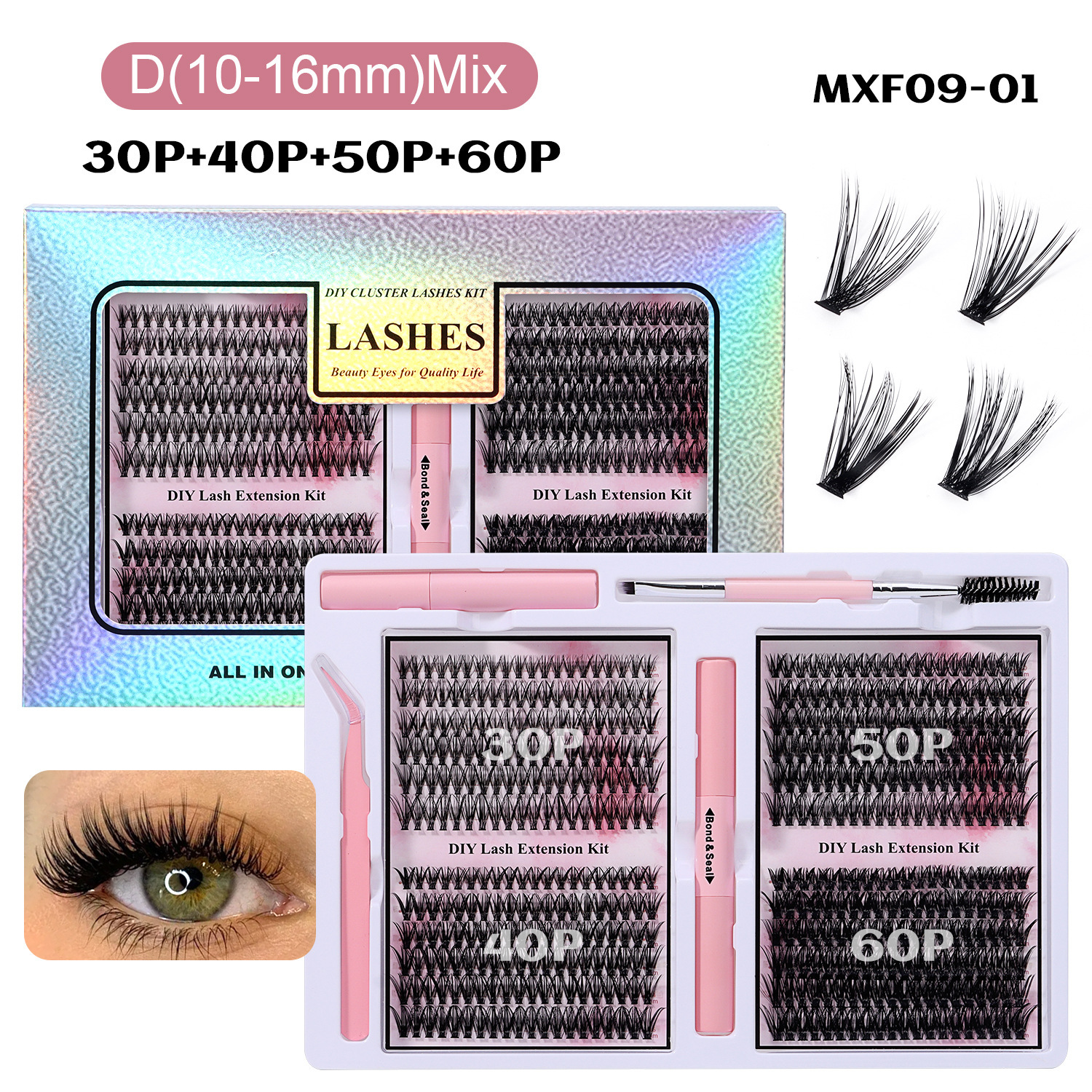 MXF09-02 Elegant Wind Kit (Doble Card Set - D30.40.50.60x6 filas)