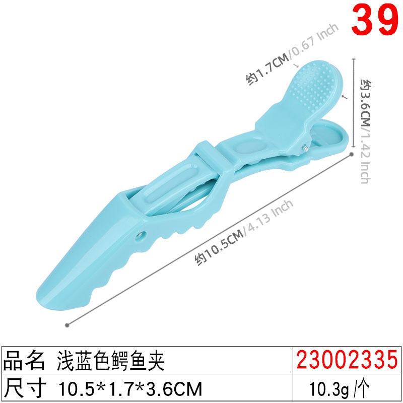 Pinza para cabello tipo duckbill sin marcas, ideal para flequillo y maquillaje