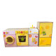 ToyWoo Children's Play-house Toys Wooden Small Appliances Refrigerator Cutting Fruit Toys Simulation Vegetable Kitchen Toys