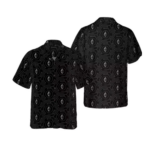 Summer Bitcoin Men's Professional Collar Loose Hawaiian Shirt 3D Printed Fashionable Men's and Women's Hawaiian Shirt Summer Bitcoin Men's Professional Collar Loose Hawaiian Shirt 3D Printed Fashionable Men's and Women's Hawaiian Shirt