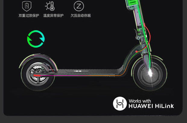 Suitable for Hx Electric Scooter Adult Small Foldableing Sit and Stand Riding Electric Scooter Ultra-Light Portable Mobility Scooter