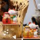Le Meow Lucky Cat 8 inch hand-painted Japanese ceramic cat creative home shop decoration Dharma wholesale
