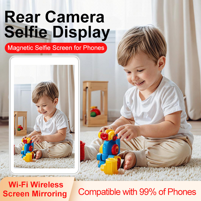 Explosión de comercio exterior transfronterizo T2 teléfono móvil Selfie proyector de pantalla lente trasera Selfie pantalla de sonido inalámbrico