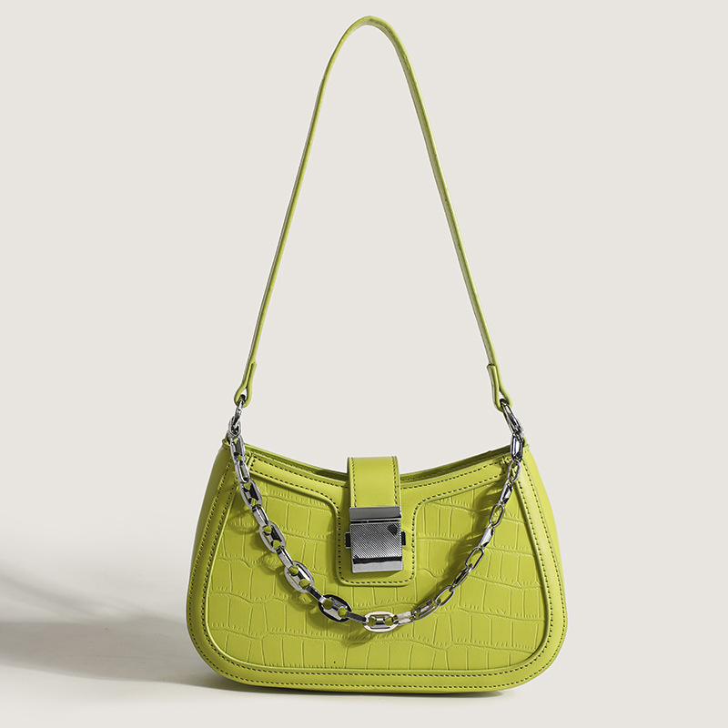 Trendy Textured Women's Shoulder Bag Niche Design Minimalist Style_voghion.com
