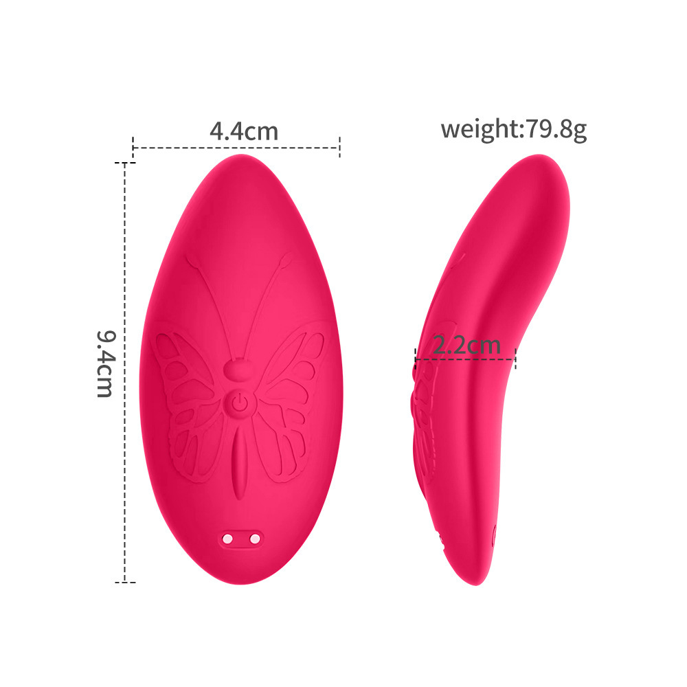 APP Remote Invisible Wearable Full Coverage Silicone Panties Vibrator Butterfly Female Massager Masturbator Adult_voghion.com