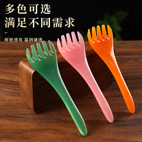 Five-claw household massage tool plastic hand scraping board, myofascial roller, muscle channeling tool, meridian brush, finger massage
