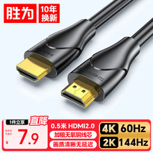 �ٞ�HDMI��2.0�� ��ɫ�F��4K60Hz�o���~32AWG����7mm����ҕ�l��