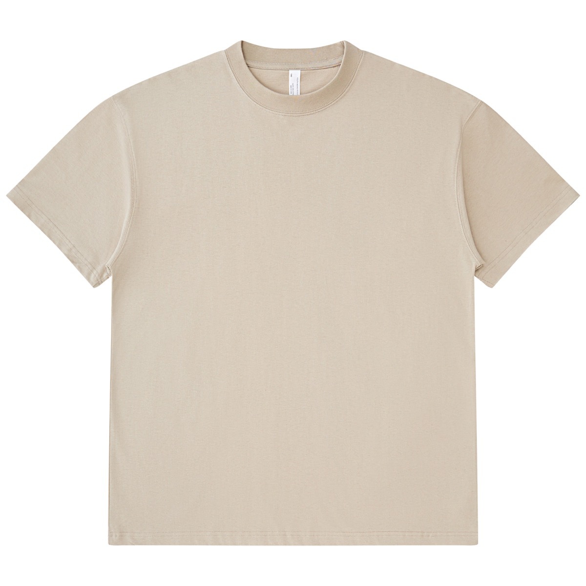 Ropa de hombre LVLV | Tamaño europeo retro americano transfronterizo ameikaji marca de moda algodón pesado de gran tamaño camiseta suelta