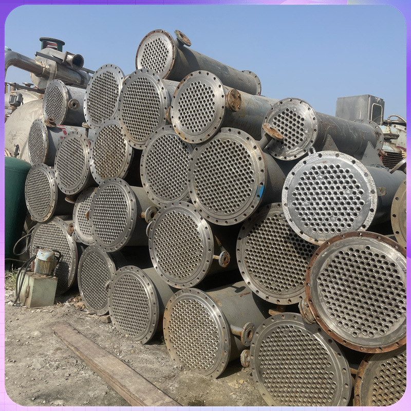 二手5-20平方列管式冷凝器 工业用冷却设备