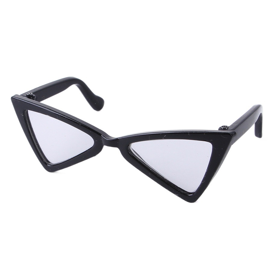 Gafas de gato gafas pequeñas perro marco negro marco grande al por mayor pequeños accesorios para mascotas gafas joyas personalizadas para la fotografía