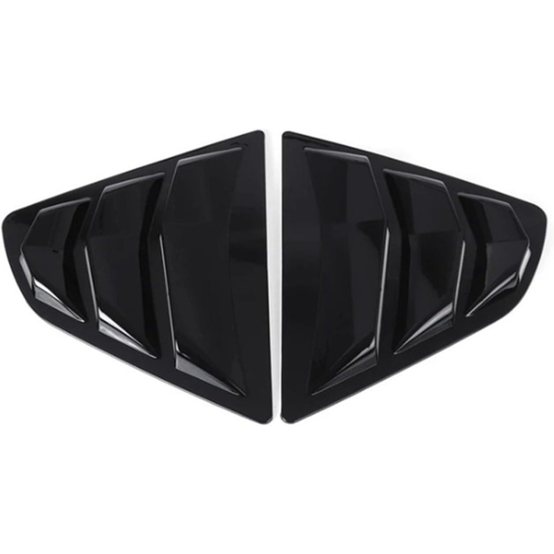 Suitable for 18-23 Models of Toyota Camry B-Type Modified Louvered Rear Triangle Window Modification Accessories