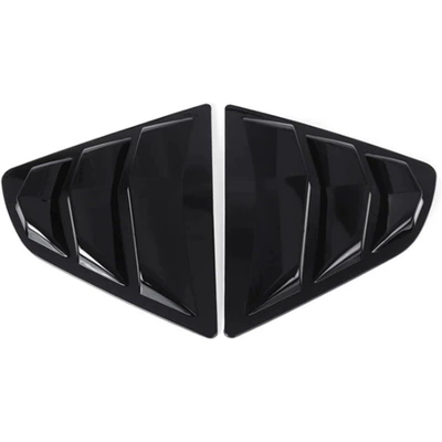 Suitable for 18-23 Models of Toyota Camry B-Type Modified Louvered Rear Triangle Window Modification Accessories (Other Car Modifications)